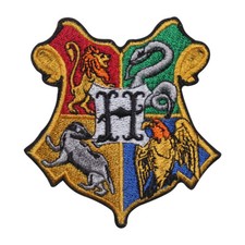 Harry Potter Hogworts logo Patch Iron On Patch Sew On Badge Embroidered Patch
