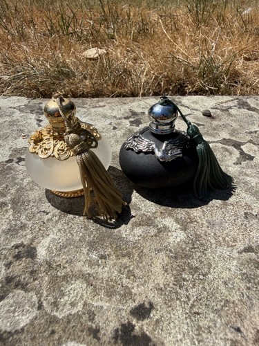 Two vintage decorative glass - decorative,