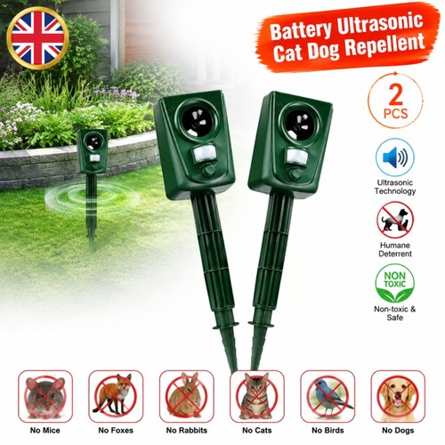 Ultrasonic snake repellent - 2x,
