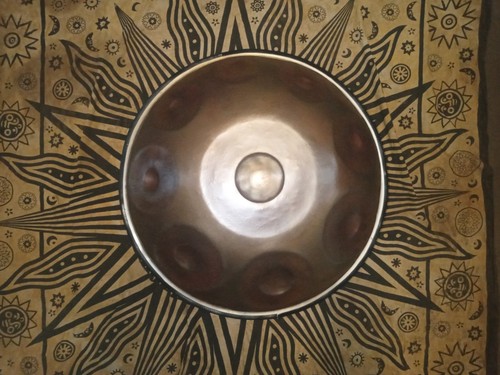 Handpan celtic minor ember - handpan,, d