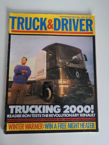 Truck driver magazine - &,