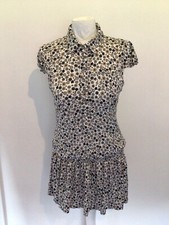TWIN-SET SIMONA BARBIERI WOMENS FLORAL DRESS SIZE L
