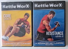 2 KettleWorx Fitness DVD Lot