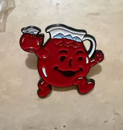 Kool aid man enamel pin - man-enamel, pin-2