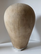 Vintage Canvas Millinery Head