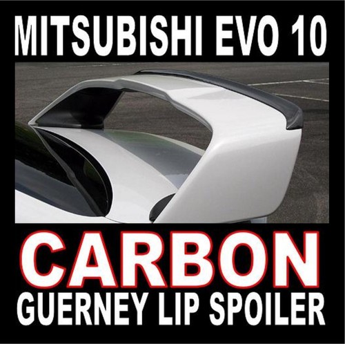 Carbon rear gurney flap - rear,