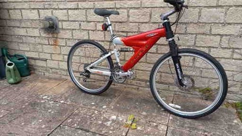 Mountain bike full suspension - mountain,