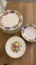 Waterside Fine China Fruit Pattern Dinner Set