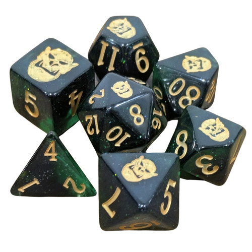 Orc dnd dice - dnd, resin