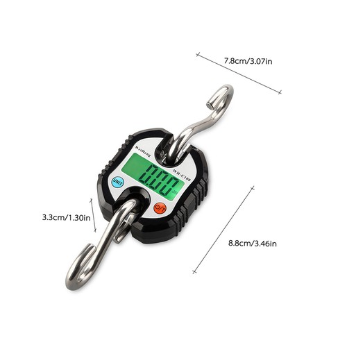 Green electronic scale - green,