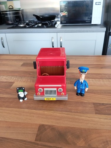 Postman pat friction van - friction,