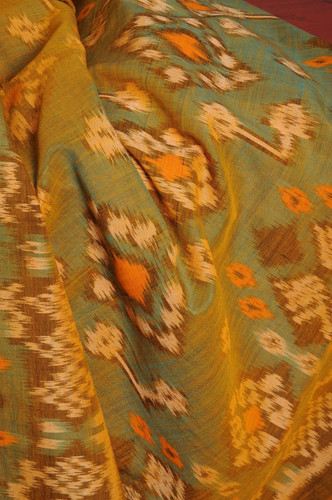 Vintage woven silk cotton - woven,