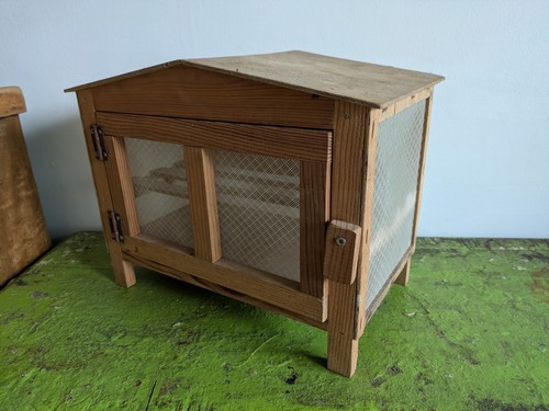 Pine meat safe - safe, cabinet