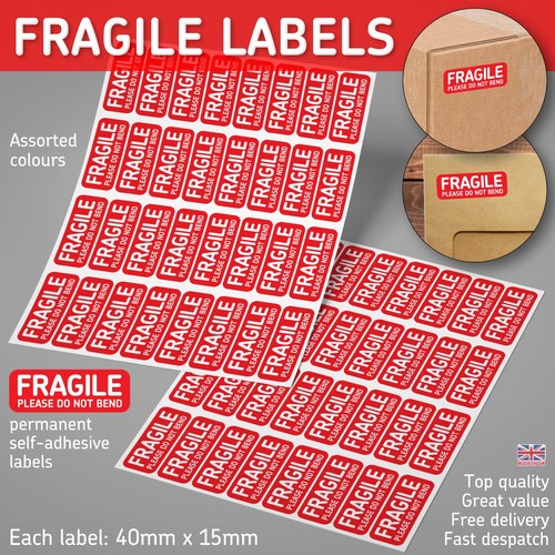 Fragile labels stickers - stickers, please