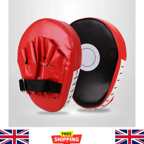 Curved boxing punch mitt - curved, focus