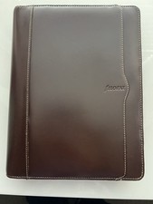 Filofax A5 Cuban Zip. Italian Leather. Brown