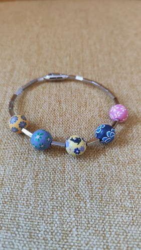 Retro swatch bijoux - retro, flower