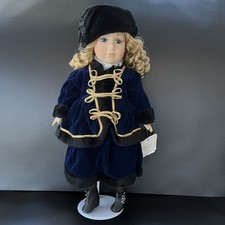 Vintage - Leonardo Collection Porcelain Doll -  Ilana - 46cm