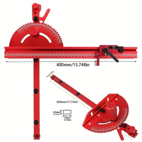 Aluminum miter gauge - gauge, with