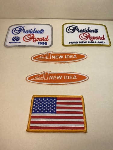 Vintage farm tractor patches - vintage,