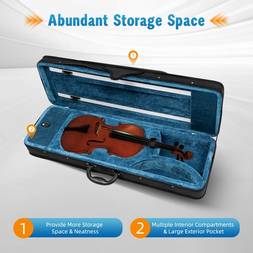 Advanced violin case - 4/4,