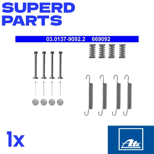 Brake shoe fitting set fits - shoe,
