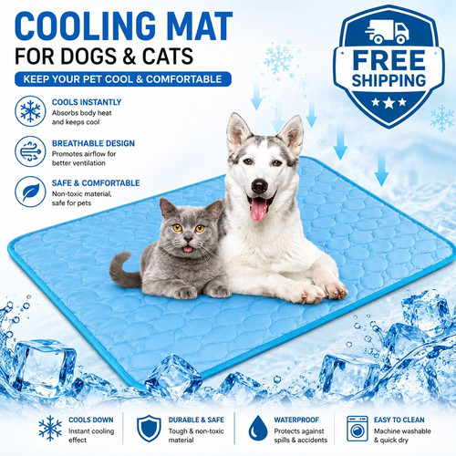 Pet cooling mat - mat, dogs