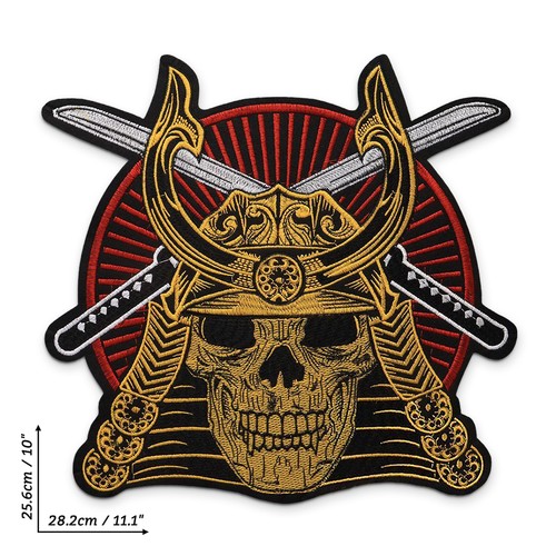 Large samurai armor skull - samurai,