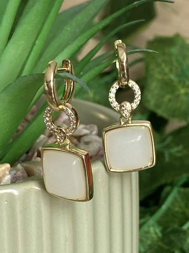 Square white hotan - hotan, jade