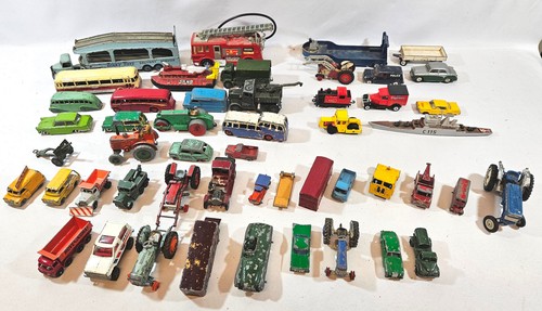 Vintage playworn diecast job - playworn,