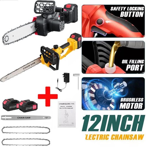 Cordless chainsaw - 12",