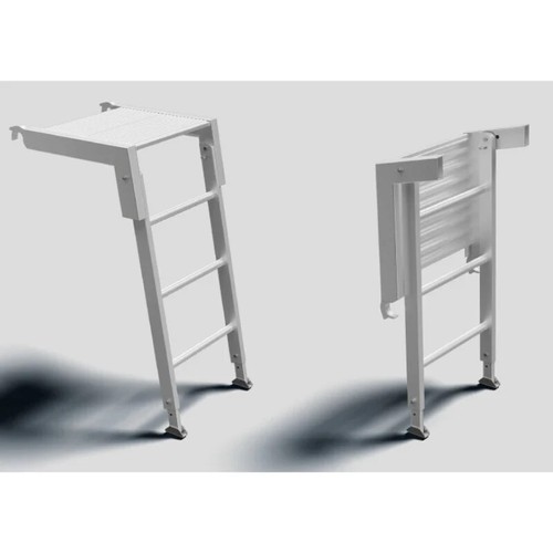 Scaffold step ladder wagon - ,
