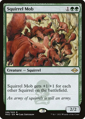 Mtg squirrel mob - mtg, nm