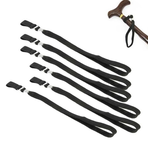 Black wrist straps - black,