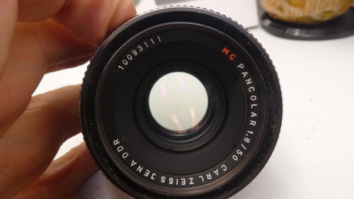 Carl zeiss jena pancolar - zeiss, auto