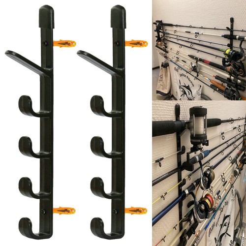 Fishing rod wall - wall, rack