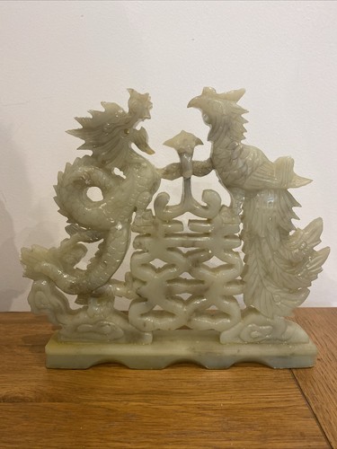 Chinese dragon bird carved - chinese,