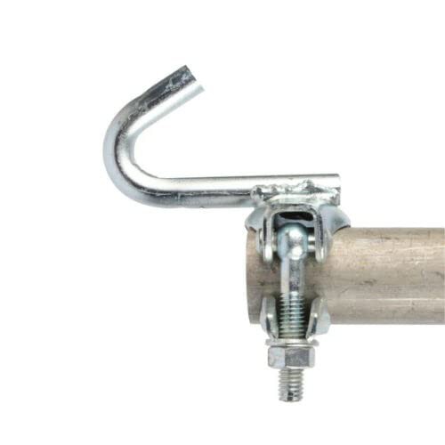 Pressed steel external hook - steel,