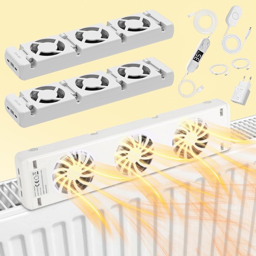 Magnetic radiator fan heating - magnetic,