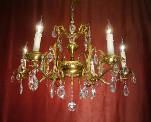 French antique chandelier - french,