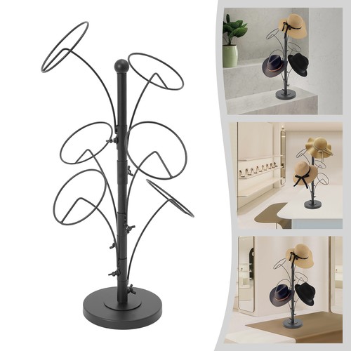 Freestanding black metal - metal, hat