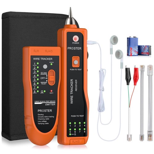 Proster network cable tester - cable,