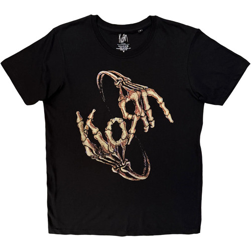 Korn shirt skeleton hands - korn,