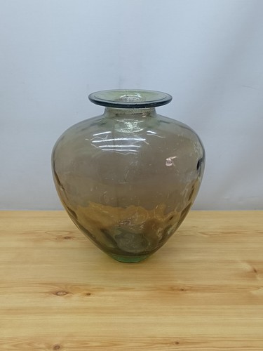 Vintage large glass - vintage, 14"
