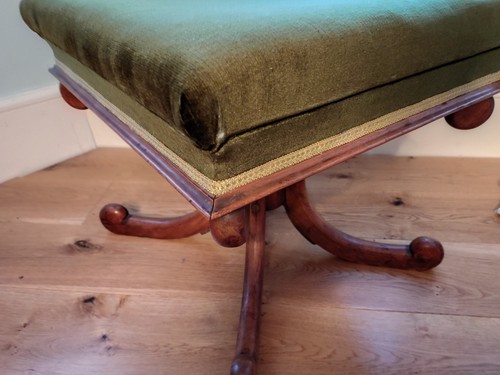 Victorian piano stool - victorian,