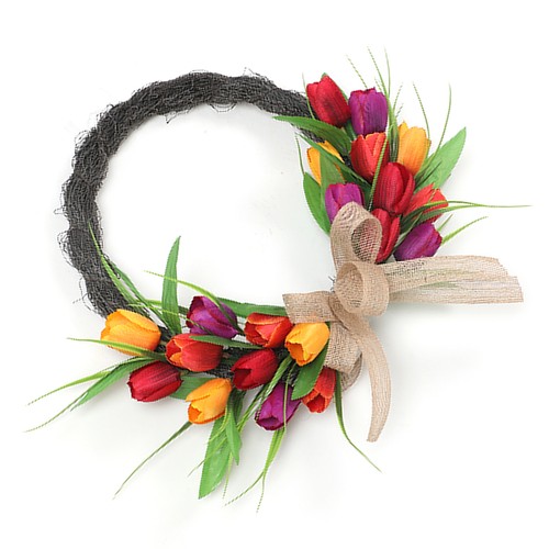 2026 easter tulip wreath - 2026,