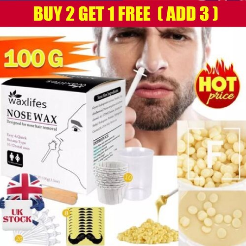 Nose waxing kit painless for - kit,