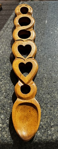 Welsh love spoon - welsh,