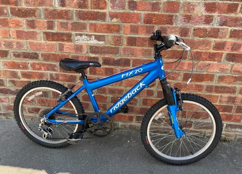 Ridgeback mx20 blue kid bike - blue,