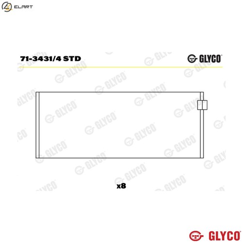 Connecting rod bearing - connecting,